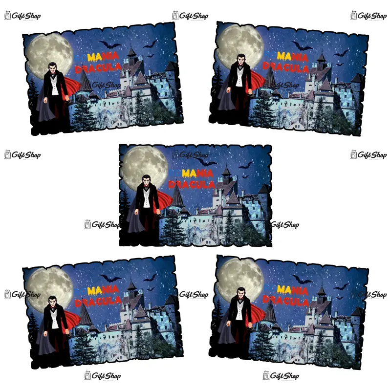 Dracula romania, magnet frigider mgs037
